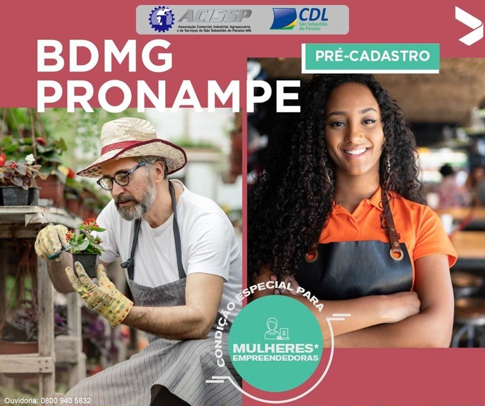 A partir de 08/07/2021 estaremos recebendo proposta para inserir no sistema BDMG e solicitar empréstimo do programa BDMG Pronampe.
