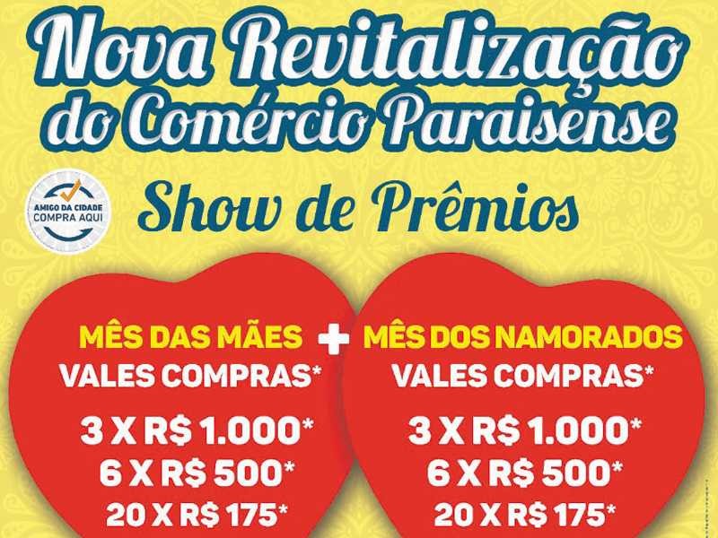 ACISSP inicia campanha promocional para o Mês das Mães nova Revitalização do Comércio Paraisense