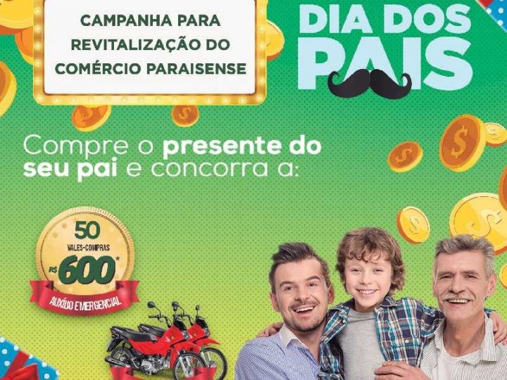 Dia dos Pais ACISSP com consumo consciente e respeito às normas sanitárias